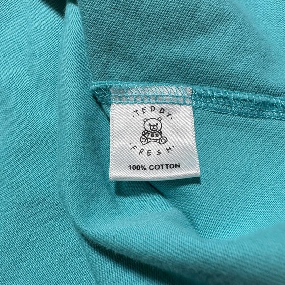 Teddy Fresh | Women | Pastel Long Sleeve Teddy Bear Graphic Tee | Size XL - Picture 8 of 12